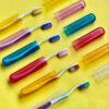 49693 Toothbrush Holder 6 Pc – Plastic Travel Toothbrush Cover & Case